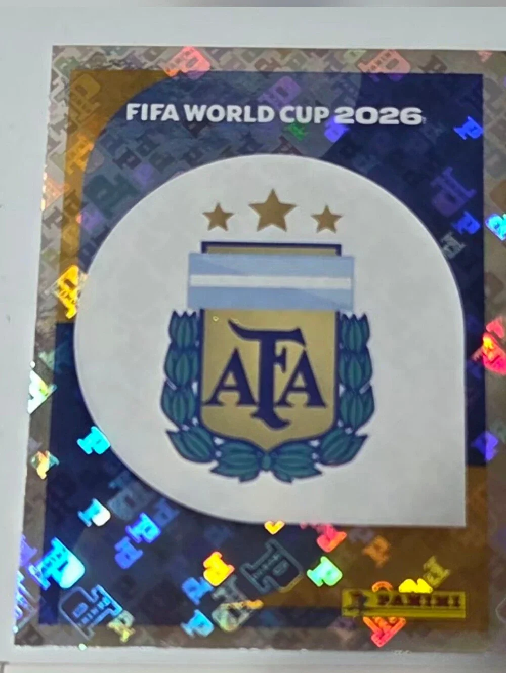 Panini FIFA World Cup 2026 Sticker Lot - Argentina AFA Foil & 9 Base Players - Picture 5 of 5
